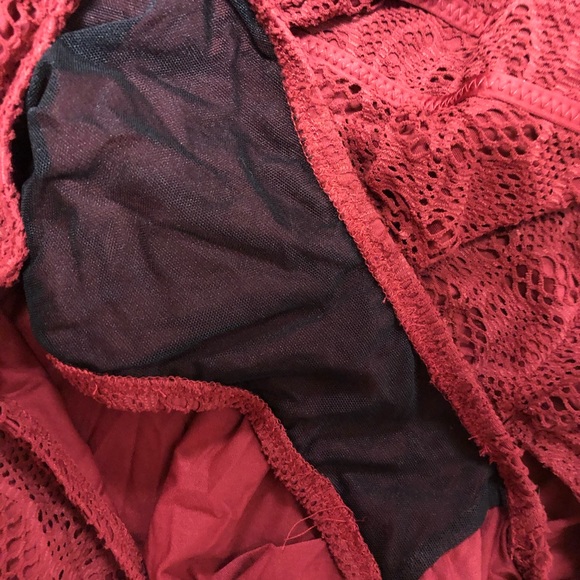 Becca Plus Size Color Play Crochet Swim - Picture 5 of 7